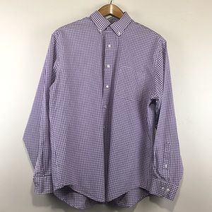 2 for $20 Arrow Fitted Checked Button Down Collar